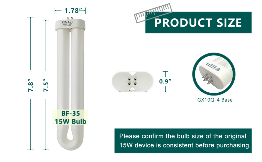 bf 35 replacement bulb 2 pack