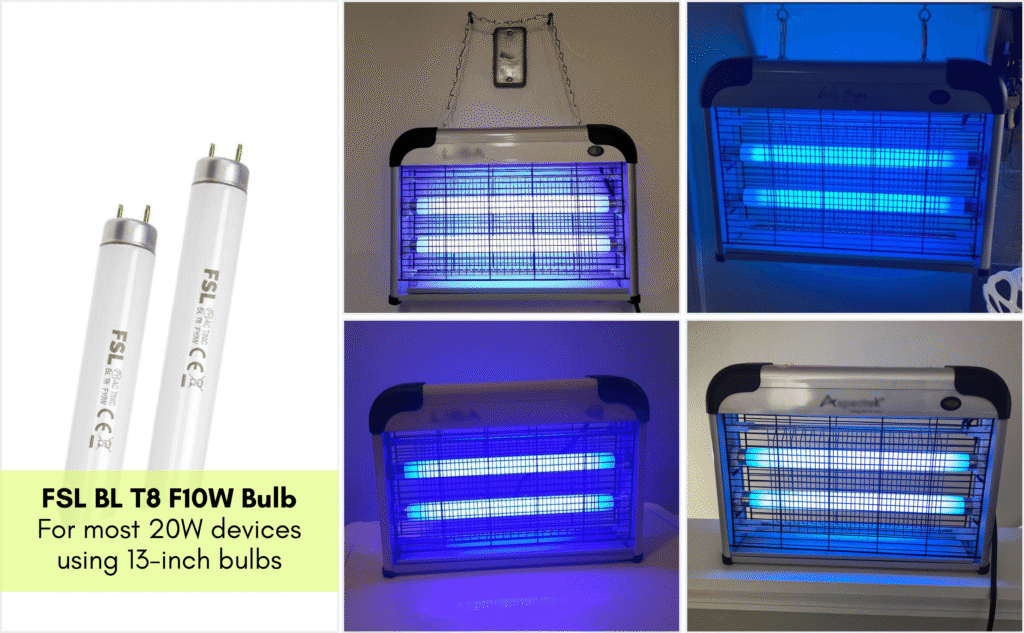 t8f10w replacement bulb 6 pack